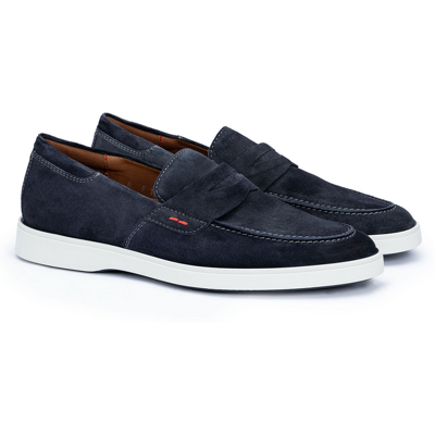 LLOYD Herren HOUSTON Slippers Blau in 42 Normalweit Rauleder Freizeit LLOYD Herren HOUSTON Slippers Blau in 42 Normalweit Rauleder Freizeit