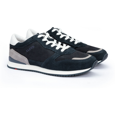 LLOYD Herren ELMORE Low Top Sneaker Sneakers Blau in 40.5 Normalweit Glattleder Genarbtes Leder Rauleder Freizeit LLOYD Herren ELMORE Low Top Sneaker Sneakers Blau in 40.5 Normalweit Glattleder Genarbtes Leder Rauleder Freizeit