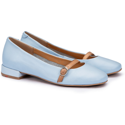 LLOYD Damen DAMEN LUSH BLAU Ballerina Blau in 36.5 F 1/2 Glattleder Festlich LLOYD Damen DAMEN LUSH BLAU Ballerina Blau in 36.5 F 1/2 Glattleder Festlich