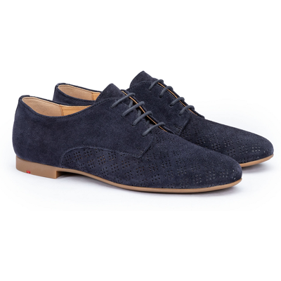 LLOYD Damen DAMEN HARMONY BLAU Schnürschuhe Blau in 36.5 F 1/2 Gelochtes Leder Business LLOYD Damen DAMEN HARMONY BLAU Schnürschuhe Blau in 36.5 F 1/2 Gelochtes Leder Business