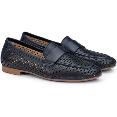LLOYD Damen DAMEN CHARM 240 BLAU Slippers Blau in 38 F 1/2 Gelochtes Leder Festlich Freizeit LLOYD Damen DAMEN CHARM 240 BLAU Slippers Blau in 38 F 1/2 Gelochtes Leder Festlich Freizeit