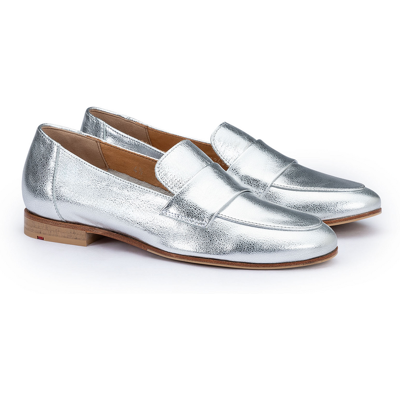LLOYD Damen DAMEN ROVIA 240 SILBER Slippers Silber in 36.5 F 1/2 Genarbtes Leder Festlich Freizeit LLOYD Damen DAMEN ROVIA 240 SILBER Slippers Silber in 36.5 F 1/2 Genarbtes Leder Festlich Freizeit