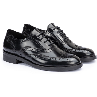 LLOYD Damen DAMEN DARIA 140 SCHWARZ Oxfords Schnürschuhe Schwarz in 37 F 1/2 Glänzendes Leder Business LLOYD Damen DAMEN DARIA 140 SCHWARZ Oxfords Schnürschuhe Schwarz in 37 F 1/2 Glänzendes Leder Business