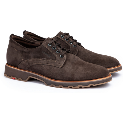 LLOYD Herren MORTIMER Derby Schuhe Schnürschuhe Braun in 40.5 Normalweit Rauleder Business Freizeit LLOYD Herren MORTIMER Derby Schuhe Schnürschuhe Braun in 40.5 Normalweit Rauleder Business Freizeit