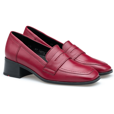 LLOYD Damen DAMEN MIRA 245 ROT Slippers Rot in 35 F 1/2 Glattleder Festlich LLOYD Damen DAMEN MIRA 245 ROT Slippers Rot in 35 F 1/2 Glattleder Festlich