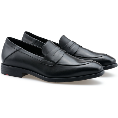 LLOYD Herren EEZY 240 Slippers Schwarz in 40.5 Normalweit Glattleder Festlich LLOYD Herren EEZY 240 Slippers Schwarz in 40.5 Normalweit Glattleder Festlich