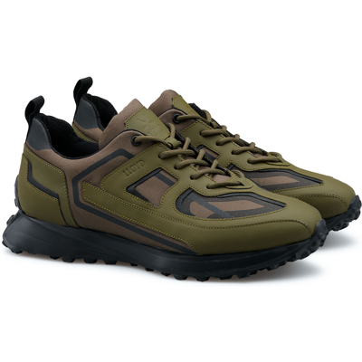 LLOYD Herren EDGE Sneakers Low Top Sneaker Grün in 42 Normalweit Textil Beschichtetes Leder Kunstleder Freizeit LLOYD Herren EDGE Sneakers Low Top Sneaker Grün in 42 Normalweit Textil Beschichtetes Leder Kunstleder Freizeit