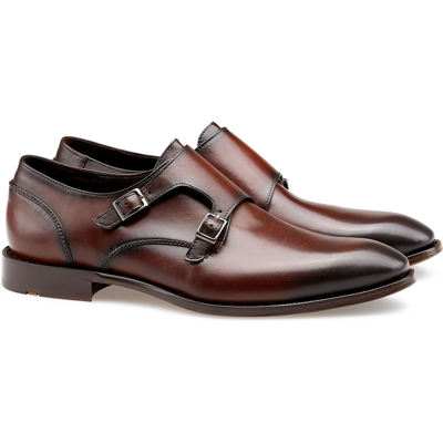 LLOYD Herren NOBEL 220 Doppel Monk Schuhe Braun in 43 Normalweit Glattleder Business Festlich LLOYD Herren NOBEL 220 Doppel Monk Schuhe Braun in 43 Normalweit Glattleder Business Festlich