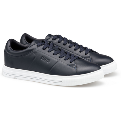LLOYD Herren COURT Low Top Sneaker Sneakers Blau in 44 Normalweit Glattleder Business Freizeit LLOYD Herren COURT Low Top Sneaker Sneakers Blau in 44 Normalweit Glattleder Business Freizeit