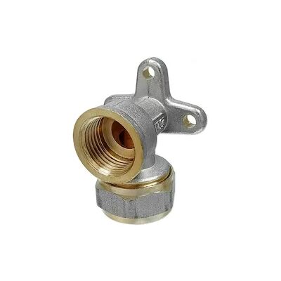 Pipetec Schraubfitting-Wandwinkel mit Innengewinde - 16 x 2,0 mm - 3/4'' - für Alu-Mehrschicht-Verbundrohr Pipetec Schraubfitting-Wandwinkel mit Innengewinde - 16 x 2,0 mm - 3/4'' - für Alu-Mehrschicht-Verbundrohr