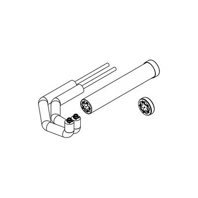 Viessmann Anschluss-Set für Wandkonsole mit Wärmedämmung - ZK06021 Viessmann Anschluss-Set für Wandkonsole mit Wärmedämmung - ZK06021