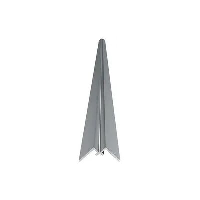 Evenes Innenecke für Duschrückwand Aluminium eloxiert matt 2550 mm - 93 187 85 Evenes Innenecke für Duschrückwand Aluminium eloxiert matt 2550 mm - 93 187 85