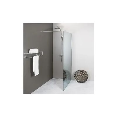 Evenes Walk-In Glasduschwand Elja mit Wandprofil + Stabilisierungsstange rund 680 x 2000 x 8 mm ESG Spiegel lichtdurchlässig - 93 990 21 Evenes Walk-In Glasduschwand Elja mit Wandprofil + Stabilisierungsstange rund 680 x 2000 x 8 mm ESG Spiegel lichtdurchlässig - 93 990 21