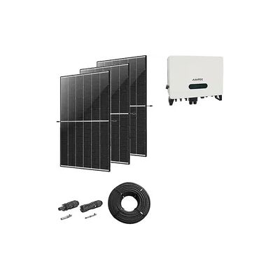 Photovoltaik-Paket 5 kWp mit AXITEC Wechselrichter 5 kW, 12 Solarmodulen Glas-Glas black frame (* 0% MwSt. gem. §12 Abs. 3 UstG) Photovoltaik-Paket 5 kWp mit AXITEC Wechselrichter 5 kW, 12 Solarmodulen Glas-Glas black frame (* 0% MwSt. gem. §12 Abs. 3 UstG)