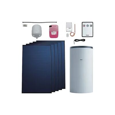 Vaillant Solarthermie-Paket 9.454/3 - 5 Kollektoren VFK 155 V mit Speicher VPS RS 800 B - 12,55 m2 - 0010042394 Vaillant Solarthermie-Paket 9.454/3 - 5 Kollektoren VFK 155 V mit Speicher VPS RS 800 B - 12,55 m2 - 0010042394