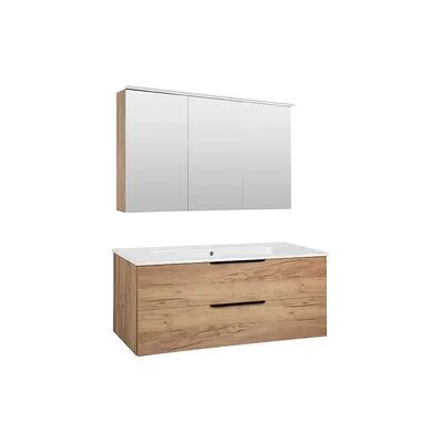 Evenes Badmöbel-Set LOSSA Asteiche Cortina, 2 Auszüge, Breite 1210 mm - 93 250 63 Evenes Badmöbel-Set LOSSA Asteiche Cortina, 2 Auszüge, Breite 1210 mm - 93 250 63