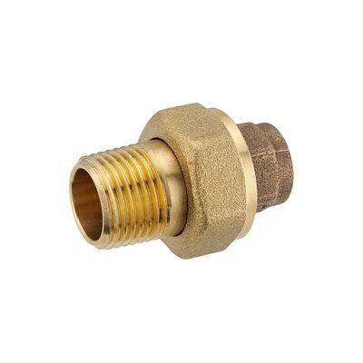 Pipetec Rotguss-Löt-Verschraubung - 28 mm - 1'' AG - flachdichtend - mit DVGW-Zulassung Pipetec Rotguss-Löt-Verschraubung - 28 mm - 1'' AG - flachdichtend - mit DVGW-Zulassung