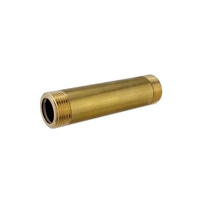 Giacomini Messing Langnippel - Distanzstück für Wasserzähler / Wärmezähler - 1'' x 130 mm Giacomini Messing Langnippel - Distanzstück für Wasserzähler / Wärmezähler - 1'' x 130 mm