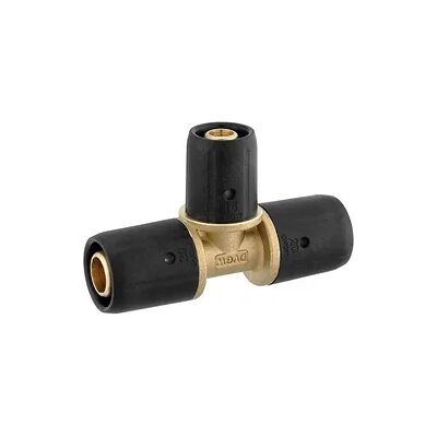 Pipetec Steck-T-Stück 20 x 2 - 16 x 2 - 20 x 2 mm für Mehrschicht-Verbundrohr Pipetec Steck-T-Stück 20 x 2 - 16 x 2 - 20 x 2 mm für Mehrschicht-Verbundrohr