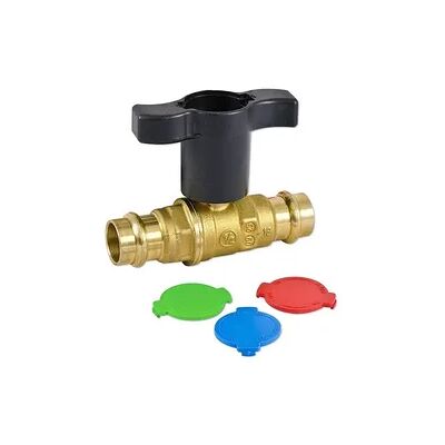 Giacomini Press-Kugelhahn für Kupfer und Edelstahl - 28 mm x 28 mm - voller Durchgang Giacomini Press-Kugelhahn für Kupfer und Edelstahl - 28 mm x 28 mm - voller Durchgang