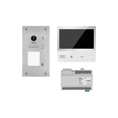 Indexa Video-Türsprechanlage VT200 Unterputz - mit 1xTürsprechstelle, 1xTaste 1xTouch-Innenstation Indexa Video-Türsprechanlage VT200 Unterputz - mit 1xTürsprechstelle, 1xTaste 1xTouch-Innenstation