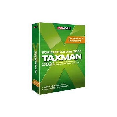 Lexware TAXMAN 2021 für Rentner und Pensionäre Sofortdownload + Produktschl... Lexware TAXMAN 2021 für Rentner und Pensionäre Sofortdownload + Produktschl...