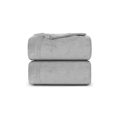 Bestlivings Kuscheldecke Mikrofaser Flausch 220x240cm - Silbergrau Bestlivings Kuscheldecke Mikrofaser Flausch 220x240cm - Silbergrau