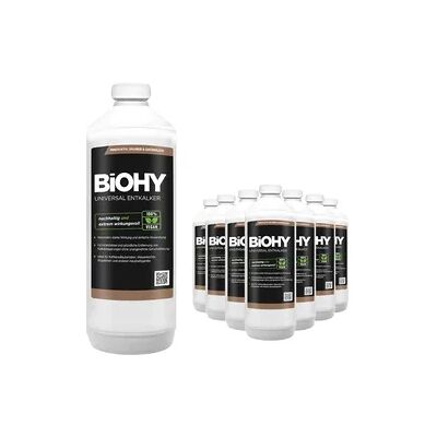 BiOHY Universal Entkalker (9x1l Flasche) Konzentrat für 20 Entkalkungsvorgänge pro Flasche Kompatibel mit allen Kaffeevollautomaten BiOHY Universal Entkalker (9x1l Flasche) Konzentrat für 20 Entkalkungsvorgänge pro Flasche Kompatibel mit allen Kaffeevollautomaten