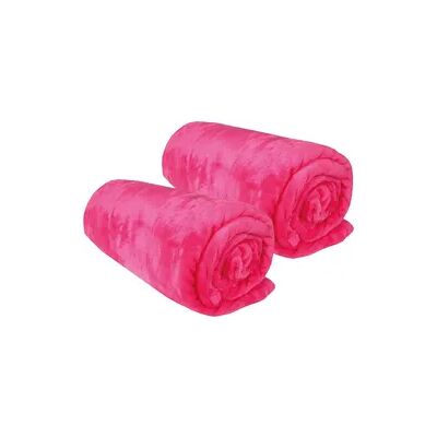 Bestlivings Kuscheldecke "Celina" 2er Pack Pink 180x220cm Bestlivings Kuscheldecke "Celina" 2er Pack Pink 180x220cm