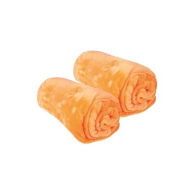 Bestlivings Kuscheldecke "Celina" 2er Pack Orange 130x170cm Bestlivings Kuscheldecke "Celina" 2er Pack Orange 130x170cm