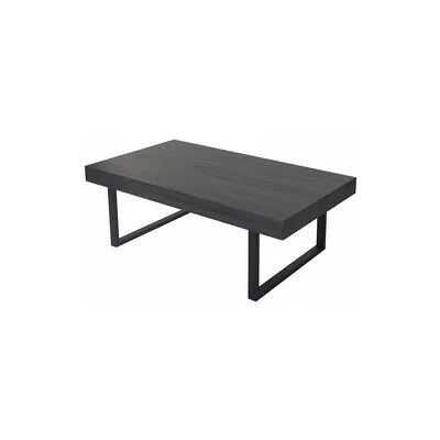 Mendler Couchtisch Kos T576, Wohnzimmertisch, 40x110x60cm MVG-zertifiziert ~ Schwarze Eiche-Optik, dunkle Metall-Füße Mendler Couchtisch Kos T576, Wohnzimmertisch, 40x110x60cm MVG-zertifiziert ~ Schwarze Eiche-Optik, dunkle Metall-Füße