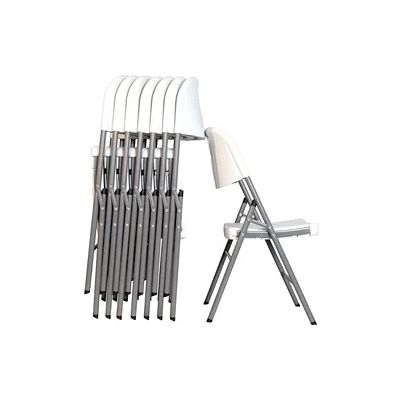 BRIMO Klappstühle - 8 Stück Weiß BRIMO Klappstühle - 8 Stück Weiß