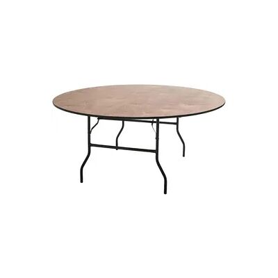 Oviala Business Runder Klapptisch aus Holz 8 Plätze 150cm - Oviala Oviala Business Runder Klapptisch aus Holz 8 Plätze 150cm - Oviala