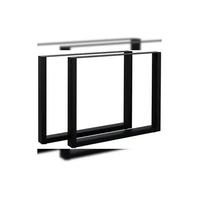 CLP 2er Set Tischbeine Ilkan schwarz/90 cm CLP 2er Set Tischbeine Ilkan schwarz/90 cm