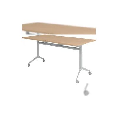 bümö Klapptisch Eiche 160 x 80 cm klappbar & fahrbar, klappbarer Schreibtisch auf Rollen, Klappschreibtisch, Tisch klappbar, Klappbarer Tisch, bümö Klapptisch Eiche 160 x 80 cm klappbar & fahrbar, klappbarer Schreibtisch auf Rollen, Klappschreibtisch, Tisch klappbar, Klappbarer Tisch,