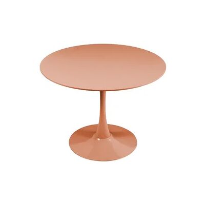 Oviala Business Runder Esstisch für 4 Personen D100 cm, lachsrosa Oviala Business Runder Esstisch für 4 Personen D100 cm, lachsrosa