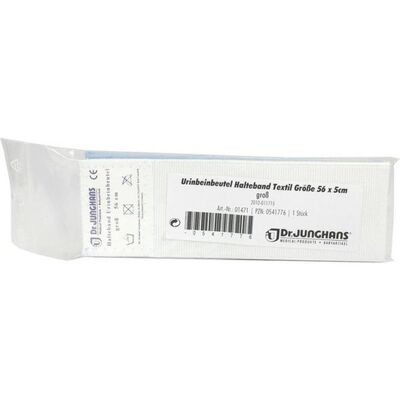 Dr. Junghans Medical GmbH URIN BEINBEUTEL HALTEBAND Textil 56 cm groß 1 St. Dr. Junghans Medical GmbH URIN BEINBEUTEL HALTEBAND Textil 56 cm groß 1 St.