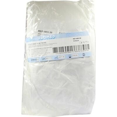 UROMED Kurt Drews KG CYSTOBAG Mini 750 ml KS 489350 10 St. UROMED Kurt Drews KG CYSTOBAG Mini 750 ml KS 489350 10 St.