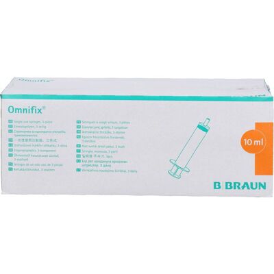 B.Braun Omnifix Luer 10 ml Sterile Spritze - Medizinisches Gerät B.Braun Omnifix Luer 10 ml Sterile Spritze - Medizinisches Gerät