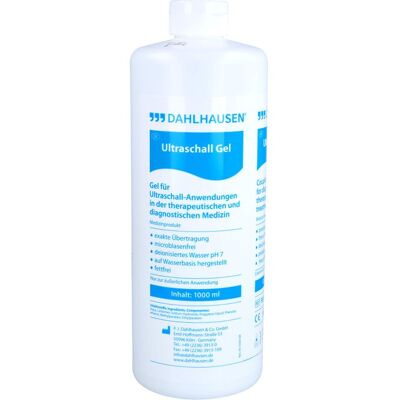 Dr. Junghans Medical GmbH ULTRASCHALLGEL 1 l Dr. Junghans Medical GmbH ULTRASCHALLGEL 1 l