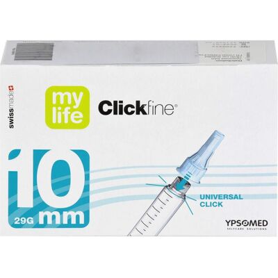 1001 Artikel Medical GmbH CLICKFINE Universal 10 Kanülen 0,33x10 mm 100 St. 1001 Artikel Medical GmbH CLICKFINE Universal 10 Kanülen 0,33x10 mm 100 St.