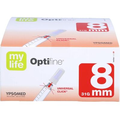 1001 Artikel Medical GmbH OPTIFINE 8 Pen-Nadeln 0,25x8 mm 100 St. 1001 Artikel Medical GmbH OPTIFINE 8 Pen-Nadeln 0,25x8 mm 100 St.
