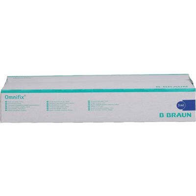 B.Braun Omnifix Solo Spritze - 3ml, Luer Lock, Latexfrei - Spritze B.Braun Omnifix Solo Spritze - 3ml, Luer Lock, Latexfrei - Spritze