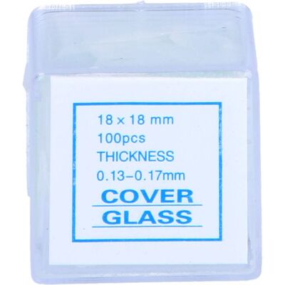 Dr. Junghans Medical GmbH DECKGLÄSER 18x18 mm 100 St. Dr. Junghans Medical GmbH DECKGLÄSER 18x18 mm 100 St.