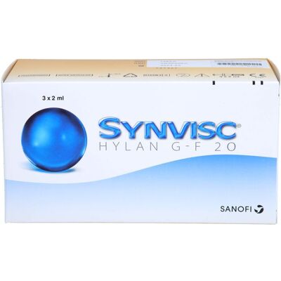 B2B Medical GmbH SYNVISC Spritzampullen 3 St. B2B Medical GmbH SYNVISC Spritzampullen 3 St.