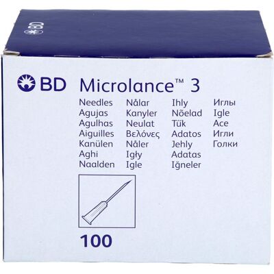 1001 Artikel Medical GmbH BD MICROLANCE Kanüle 25 G 5/8 0,5x16 mm 100 St. 1001 Artikel Medical GmbH BD MICROLANCE Kanüle 25 G 5/8 0,5x16 mm 100 St.