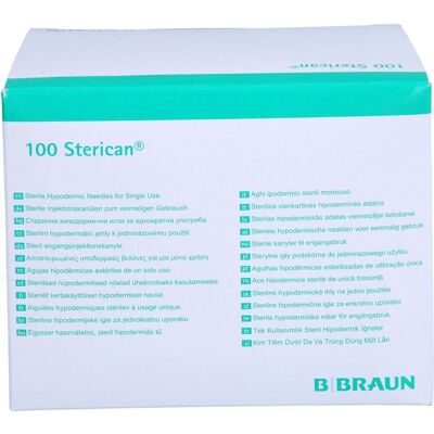 1001 Artikel Medical GmbH STERICAN Kanülen Luer-Lok 0,55x25 mm Gr.17 lila 100 St. 1001 Artikel Medical GmbH STERICAN Kanülen Luer-Lok 0,55x25 mm Gr.17 lila 100 St.