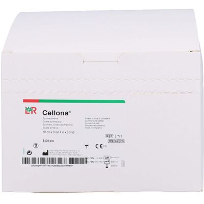 B2B Medical GmbH CELLONA Synthetikwatte steril 10 cmx3 m 8 St. B2B Medical GmbH CELLONA Synthetikwatte steril 10 cmx3 m 8 St.