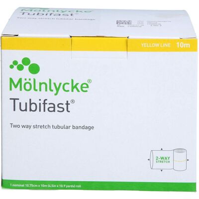 B2B Medical GmbH TUBIFAST 2-Way Stretch 10,75 cmx10 m gelb 1 St. B2B Medical GmbH TUBIFAST 2-Way Stretch 10,75 cmx10 m gelb 1 St.