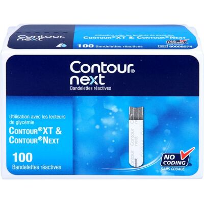 B2B Medical GmbH CONTOUR Next Sensoren Teststreifen 100 St. B2B Medical GmbH CONTOUR Next Sensoren Teststreifen 100 St.